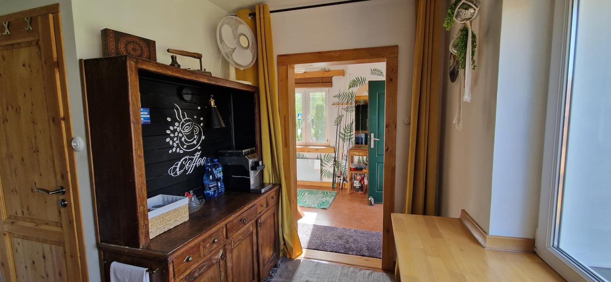 Ferienhaus Dom Nad Rzeka Lega